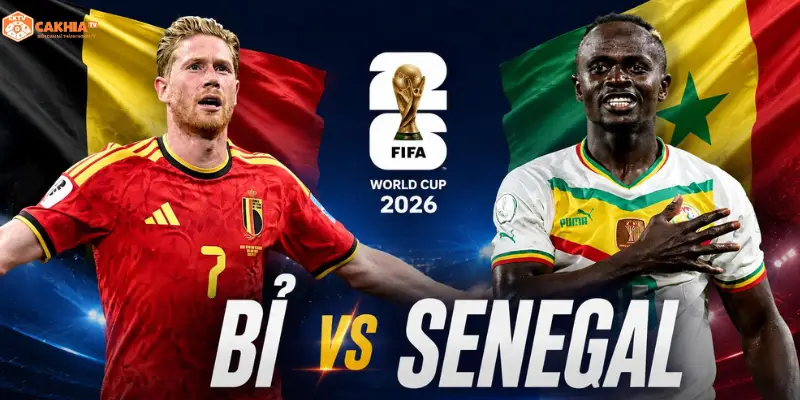 Bỉ vs Senegal